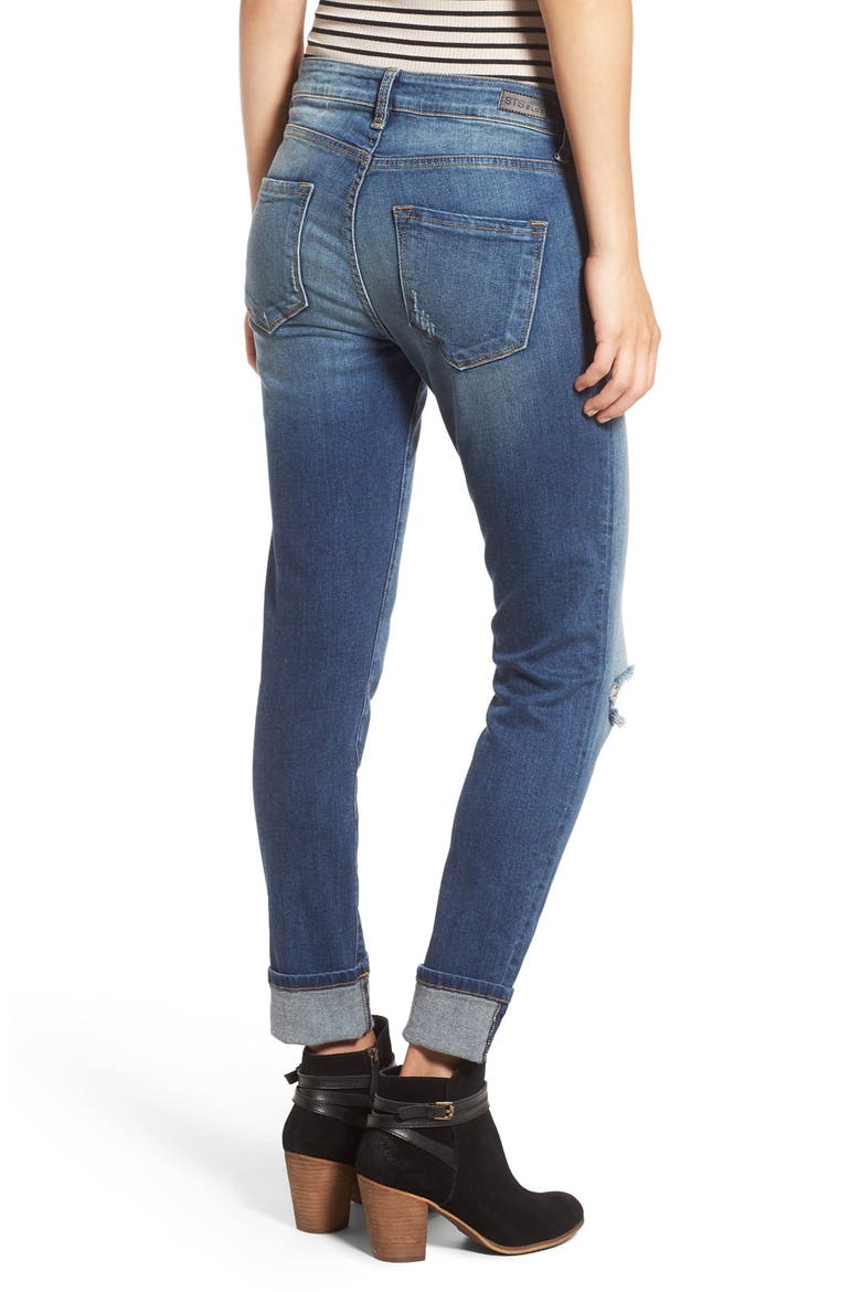'Taylor Tomboy' Distressed Boyfriend Jeans, Alternate, color, WEST SAN CLEMENT