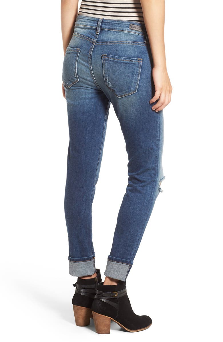 STS Blue 'Taylor Tomboy' Distressed Boyfriend Jeans, Alternate, color, 
