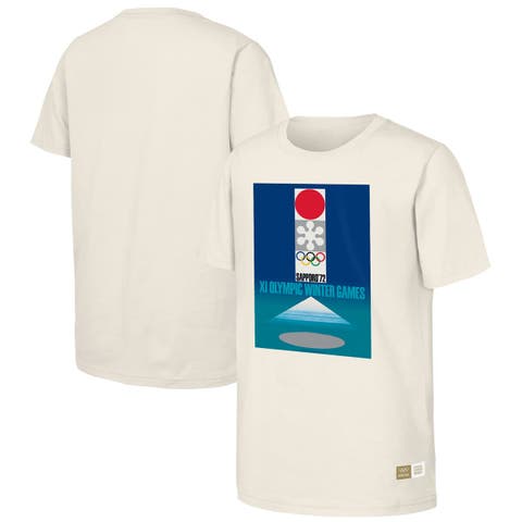 Men's  Natural 1972 Sapporo Games Olympic Heritage T-Shirt