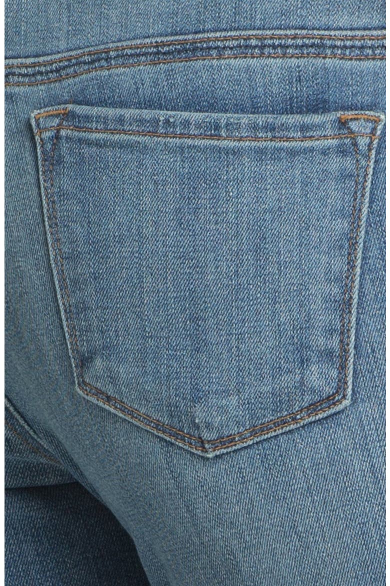 Cuff Stretch Denim Shorts, Alternate, color, REVENGE