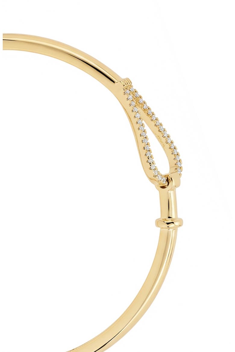 Modern Muse Link Cuff Bracelet, Alternate, color, GOLD