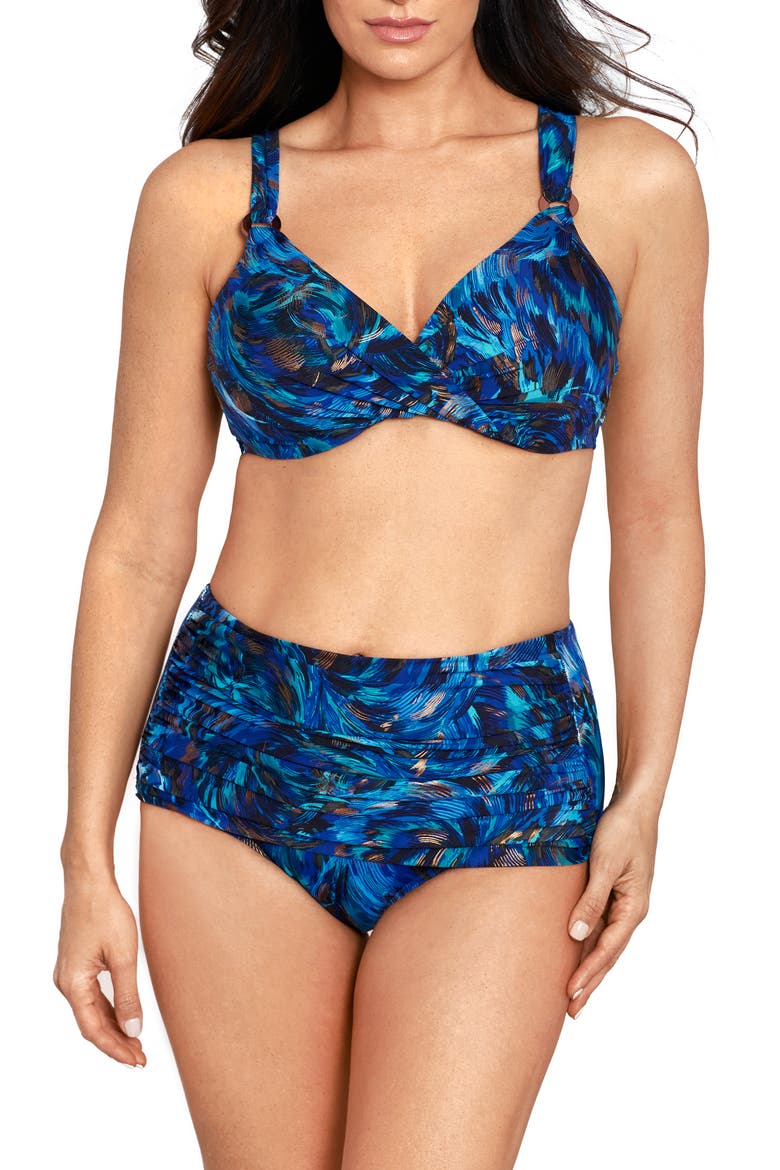 Fandango Norma Jean Bikini Bottoms, Alternate, color, BLUE MULTI