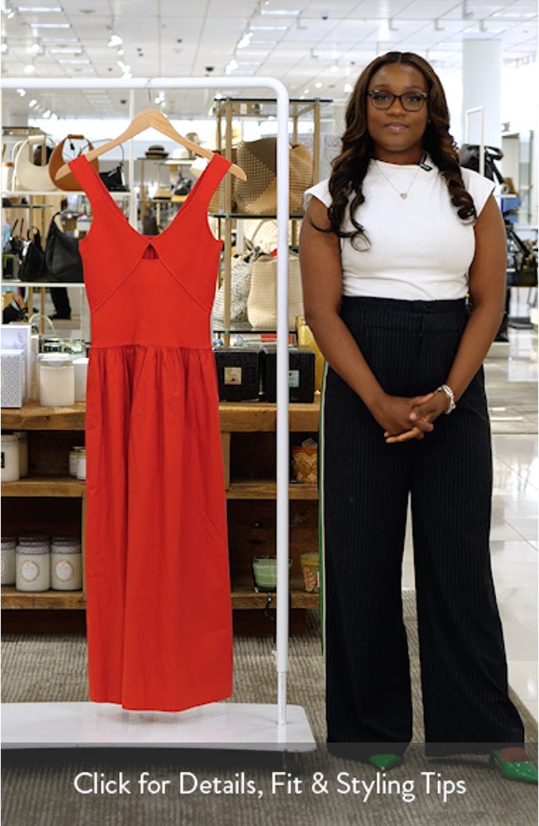 Raquel Mixed Media Maxi Dress, sales video thumbnail