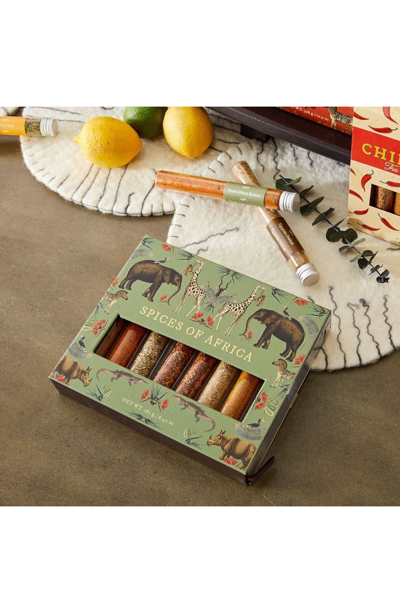kanju Interiors Spices of Africa Gift Box Set, Alternate, color, Natural