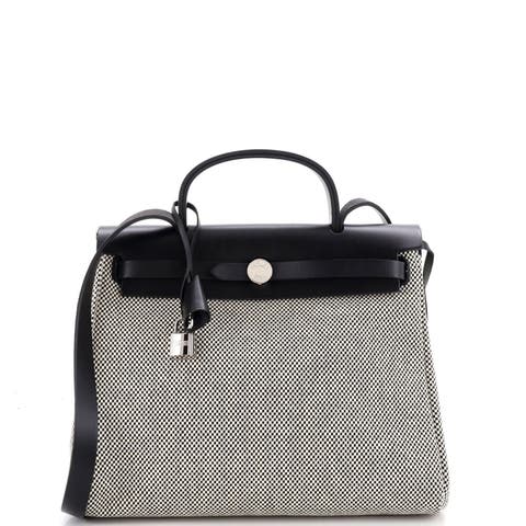 Herbag Zip Criss Viking Toile and Leather 31