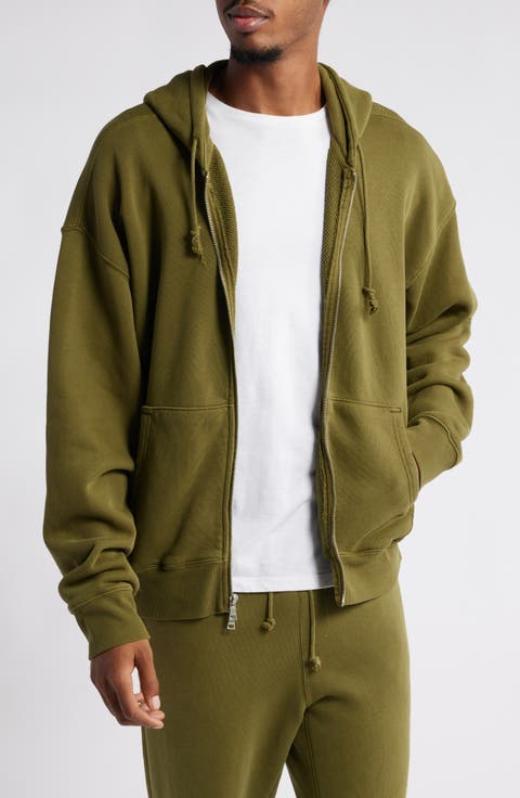 Core Oversize Terry Full Zip Hoodie