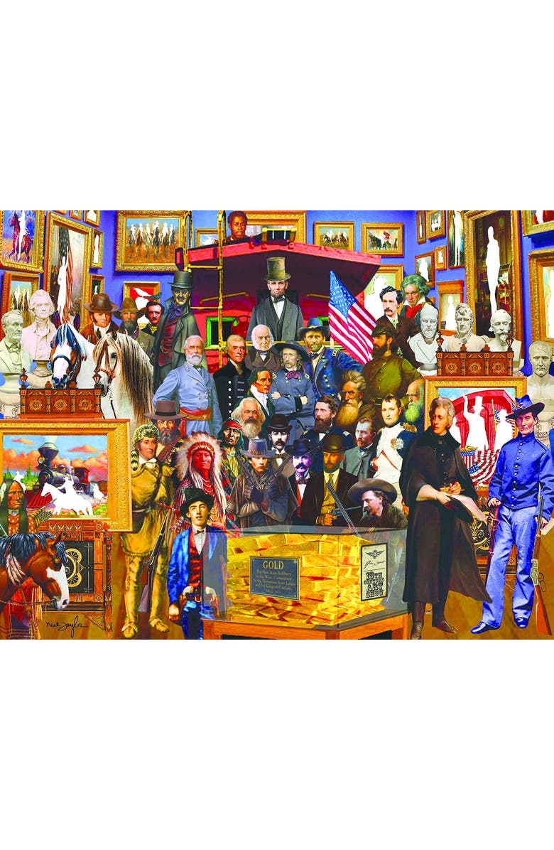 Sunsout 19th Century History 1000 piece Jigsaw Puzzle for Adults Large Pieces, Alternate, color, Multicolor