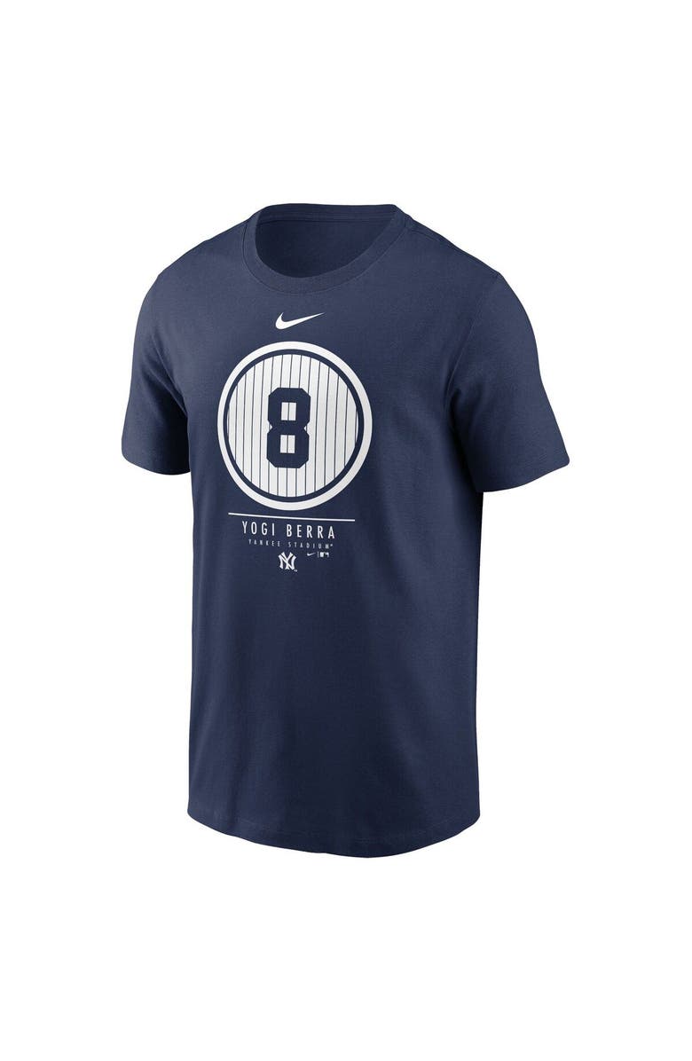 Nike Men's Nike Yogi Berra Navy New York Yankees Locker Room T-Shirt, Alternate, color, Navy
