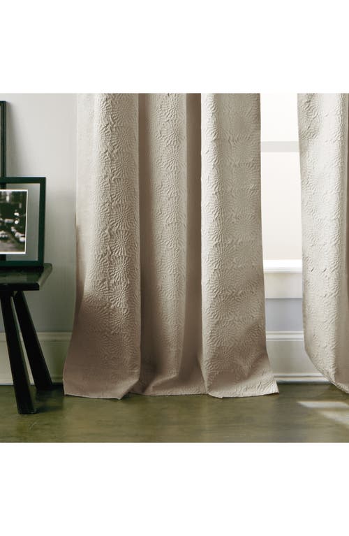 DKNY DKNY CHRYSANTHEMUM FLORAL GROMMET CURTAINS