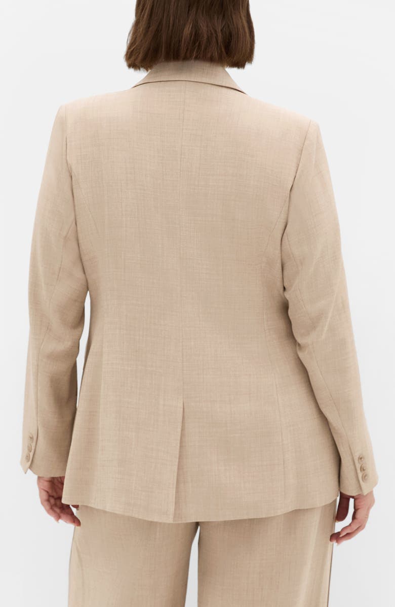 City Chic Blakely Blazer, Alternate, color, Latte