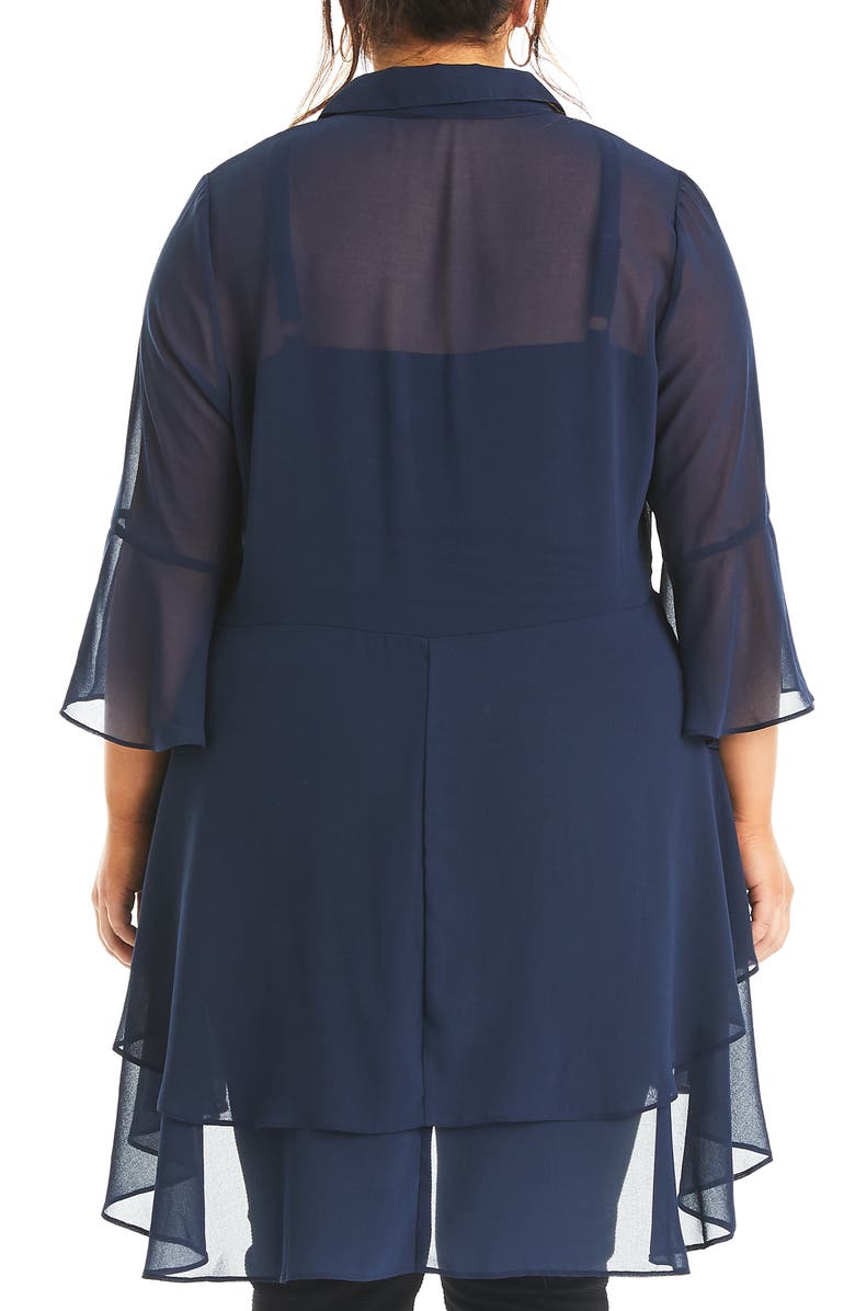 Estelle Amy Ruffle Button-Up Top, Alternate, color,