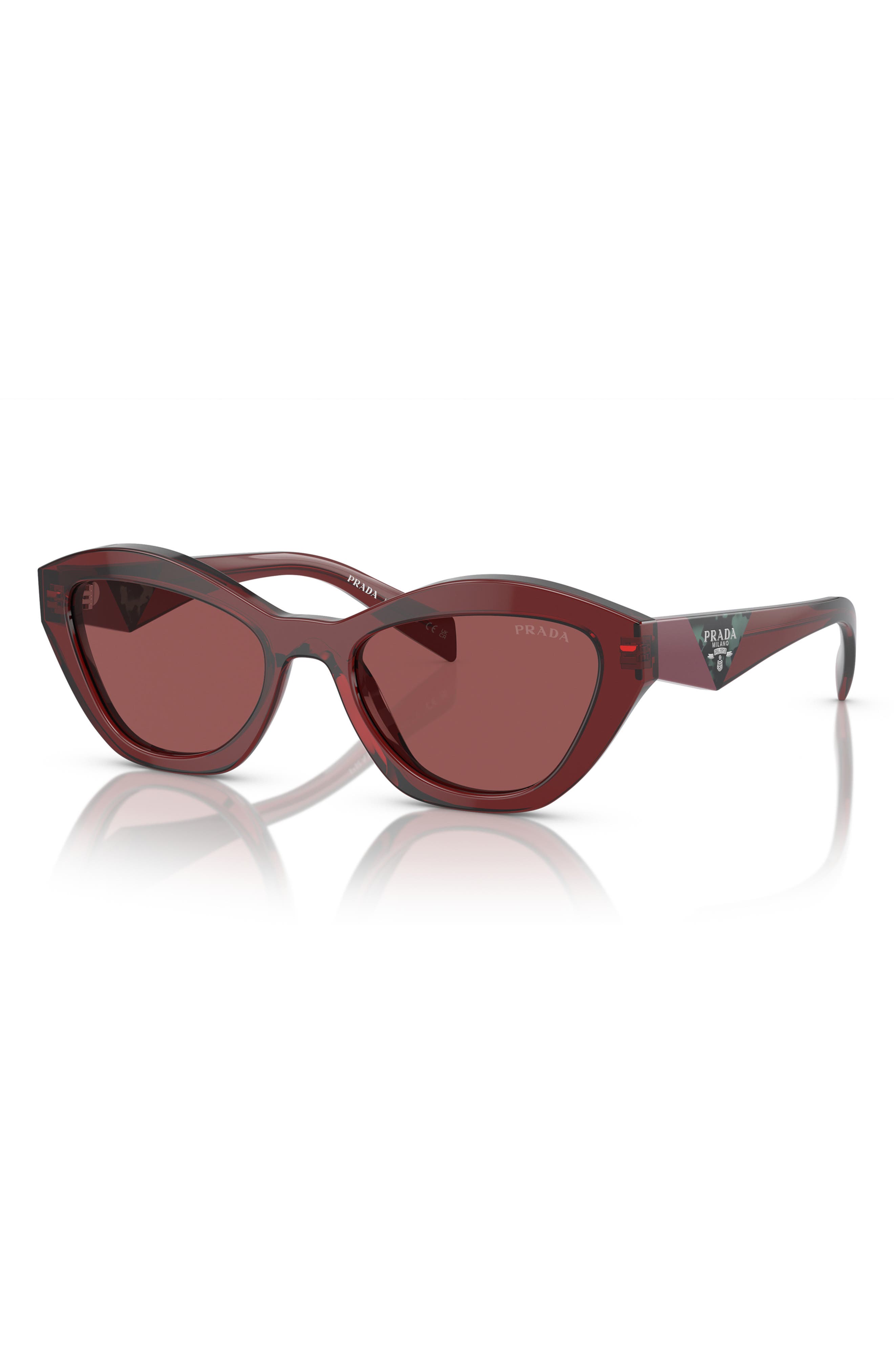 Prada 52mm Butterfly Sunglasses (Women) | Nordstrom