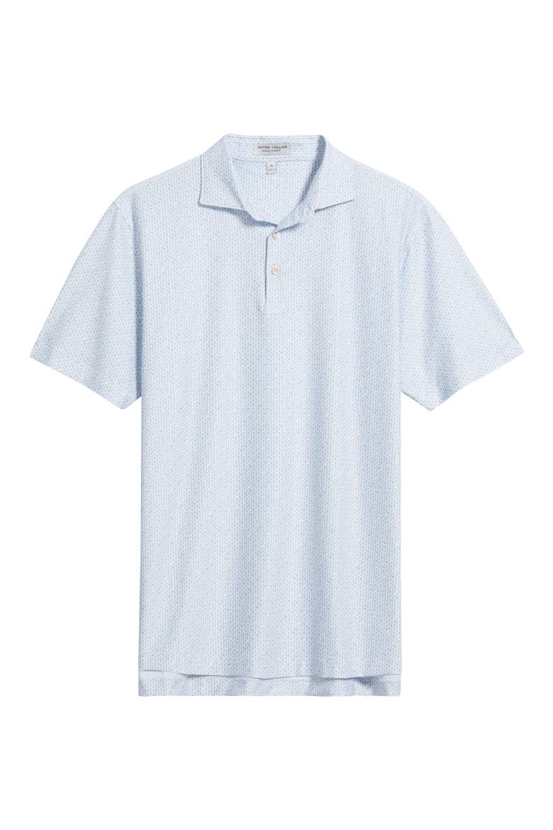 Paper Plane Performance Jersey Polo, Alternate, color, WHITE