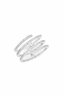 Cubic Zirconia Wrap Ring