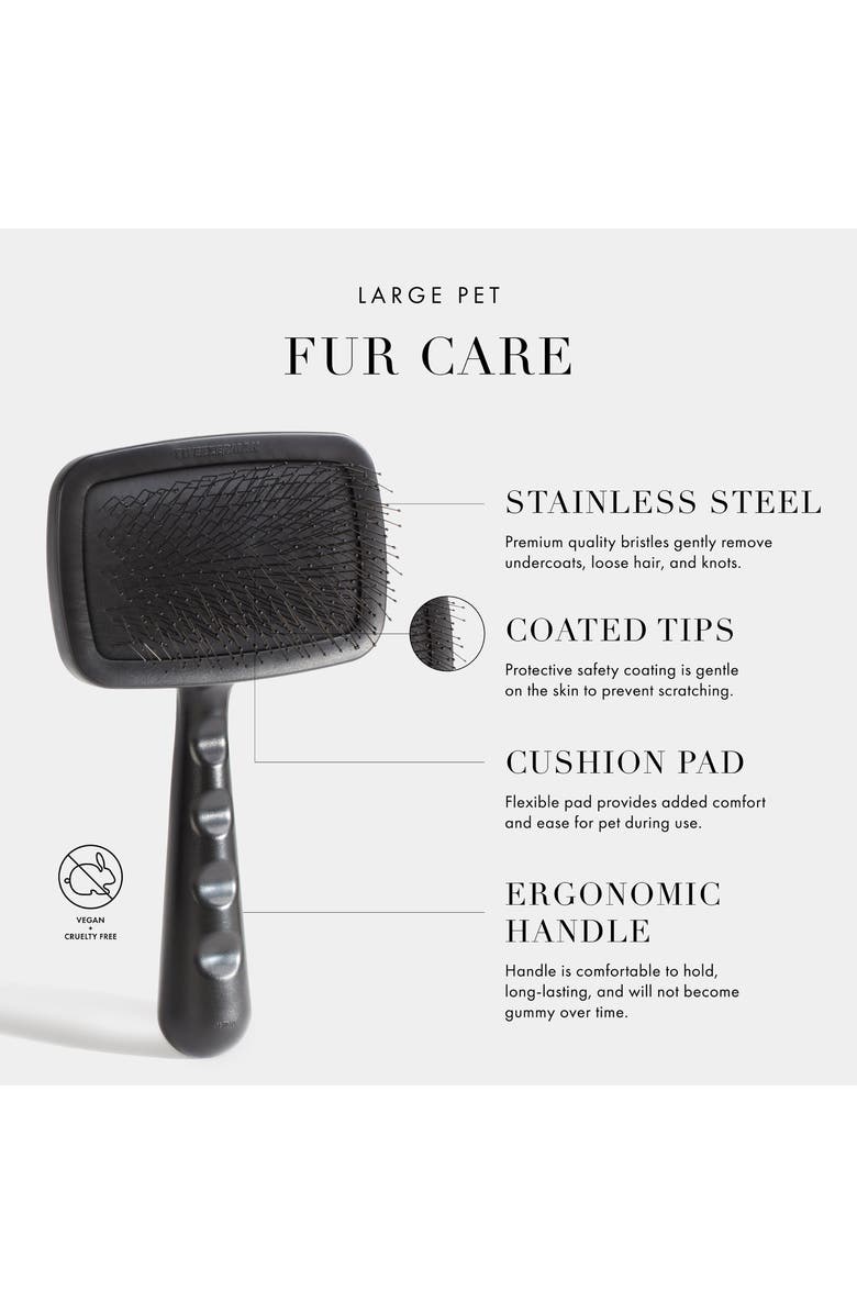 TWEEZERMAN Large Coated Tip Slicker Brush, Alternate, color,