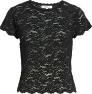 LoveShackFancy Lucas Lace Top