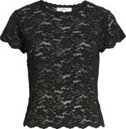 LoveShackFancy Lucas Lace Top