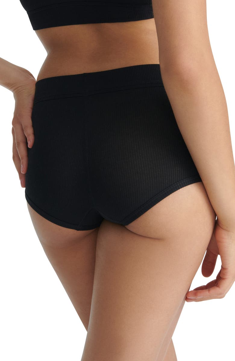 adidas Originals Rib Boyshorts, Alternate, color, 