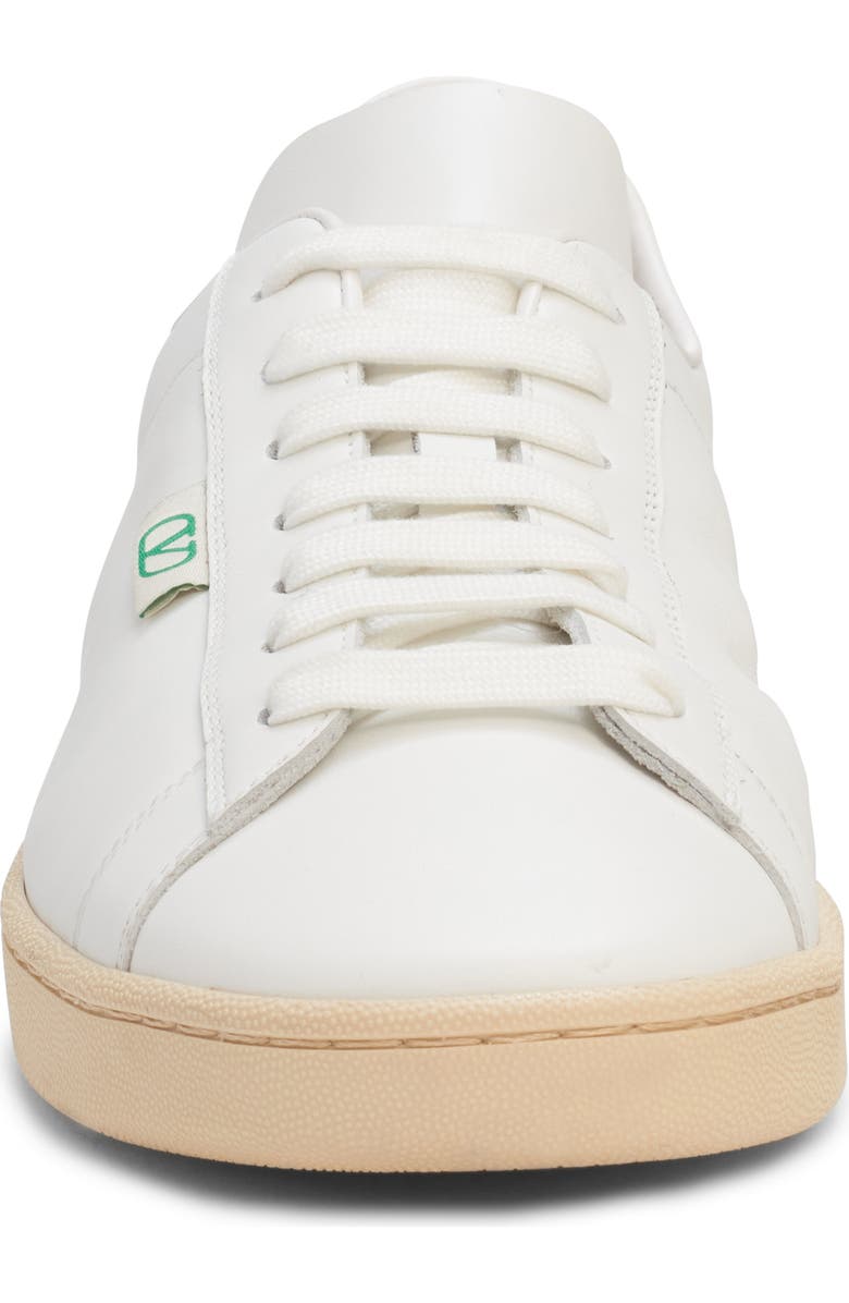 Valentino Garavani Calfskin Leather Sneaker, Alternate, color, Bianco/ Green Briar/ Bianco