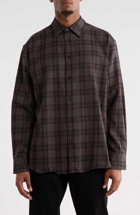 Mateo Plaid Flannel Button-Up Shirt