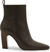 Reiss Blakely Leather Bootie