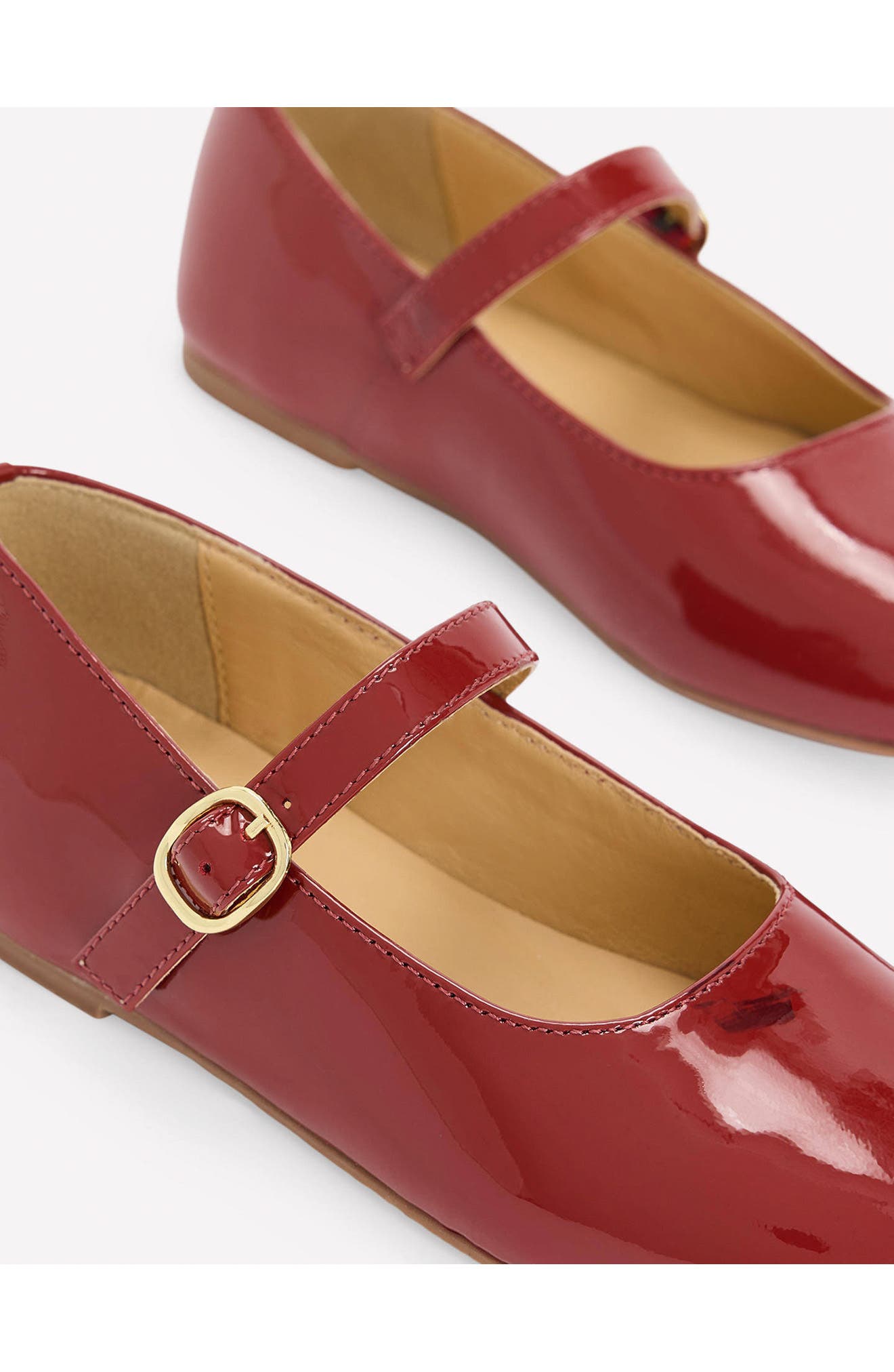 Kids' Square Toe Mary Jane, Alternate, color, RED