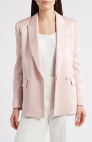 Veronica Beard Sevyn Satin Dickey Jacket