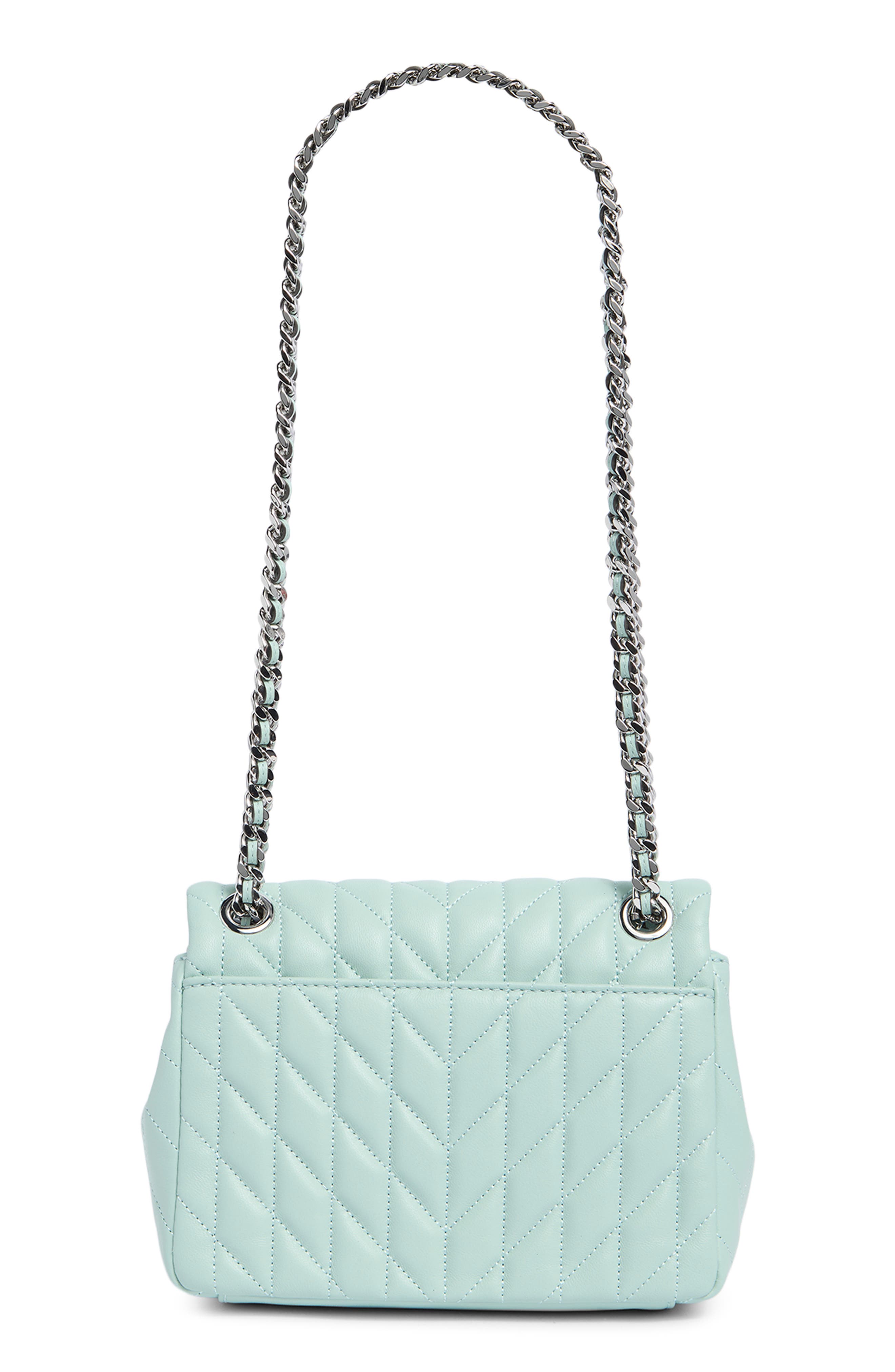 Lafayette Quilted Leather Crossbody Bag, Alternate, color, FRESH MINT