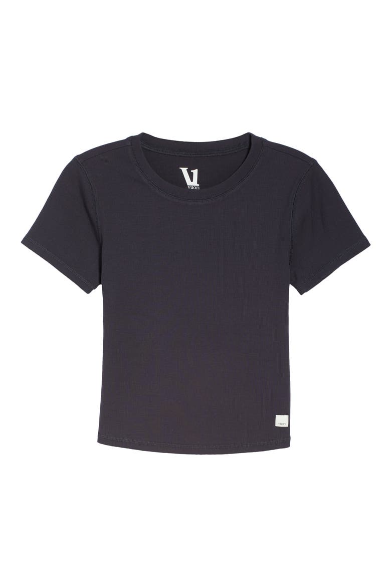 Pose Fitted Tee, Alternate, color, BLACK