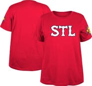 New Era Women's New Era Red St. Louis Cardinals 2024 City Connect Plus Size T-Shirt