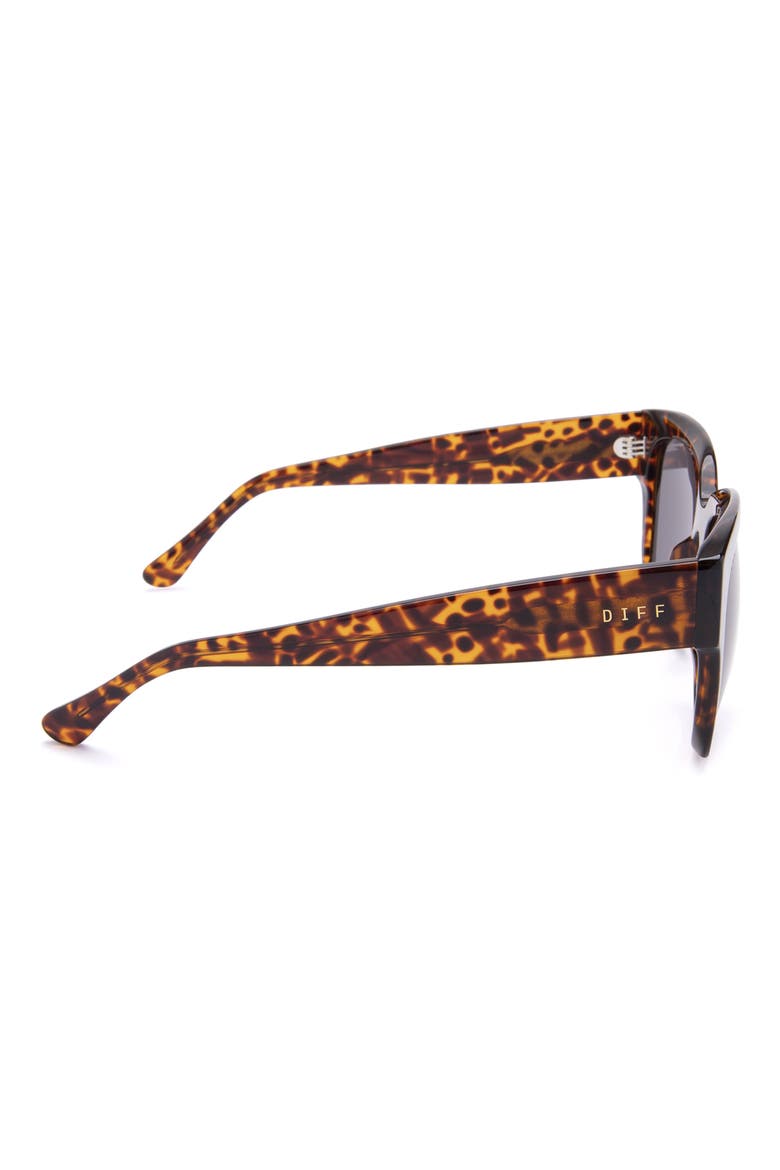 Bella II 54mm Square Sunglasses, Alternate, color, WILDCAT LEOPARD/ GREY