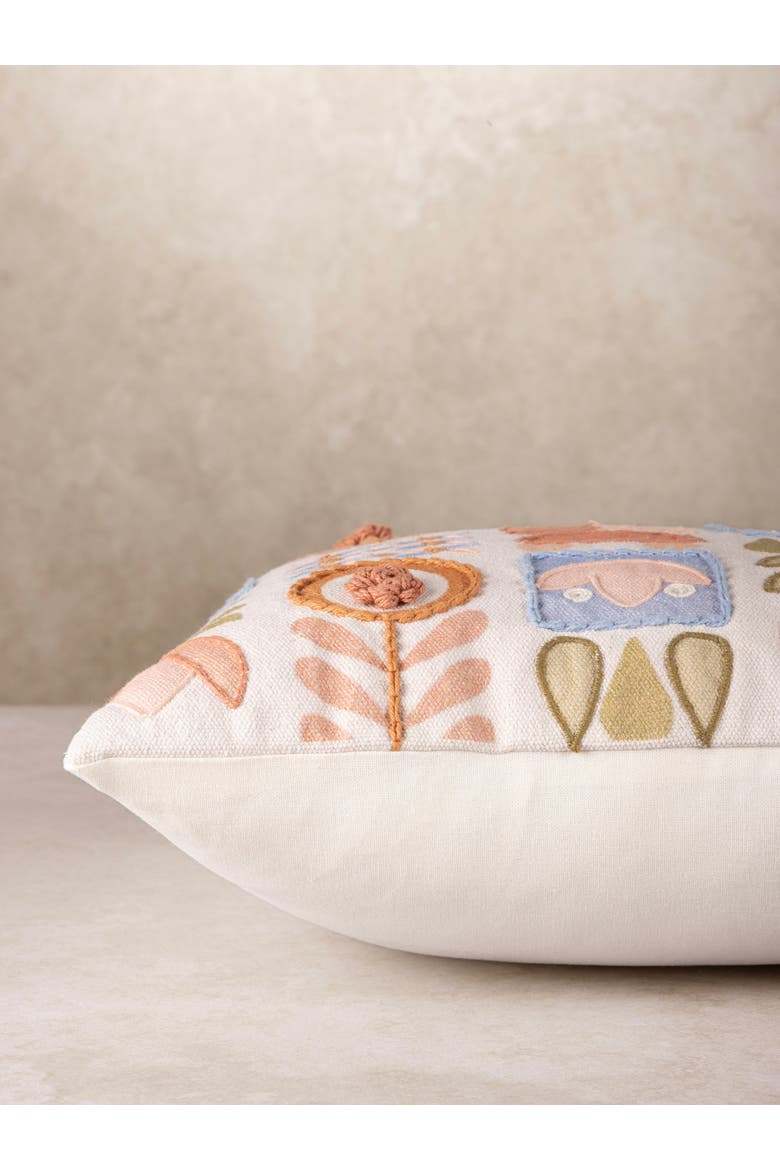 Fontana Throw Pillow Cover, Alternate, color, Multicolored