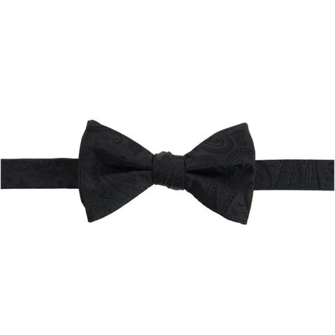 Banbury Tone On Tone Paisley Silk Bow Tie