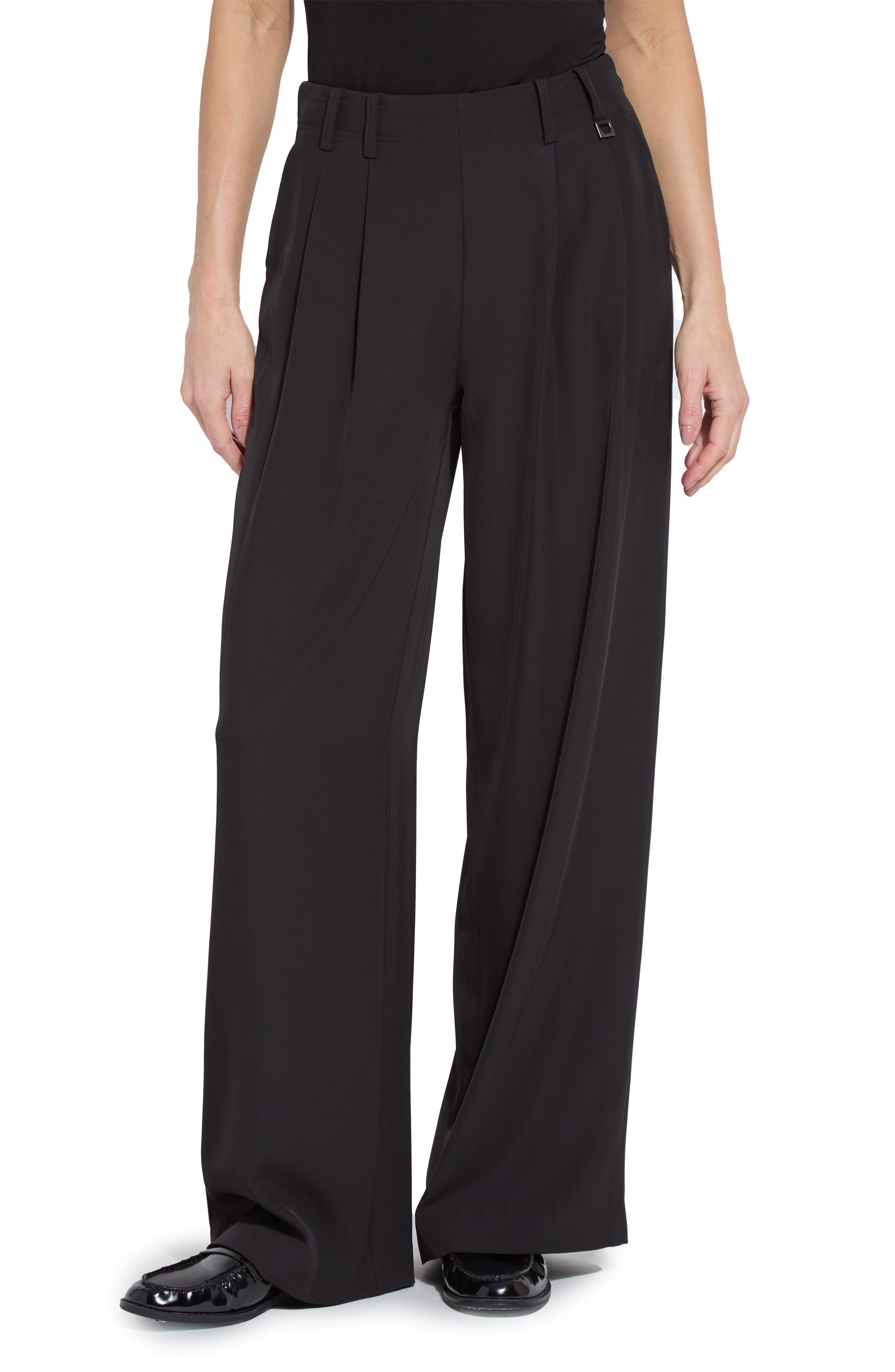 Darcy Pleated Wide Leg Pants