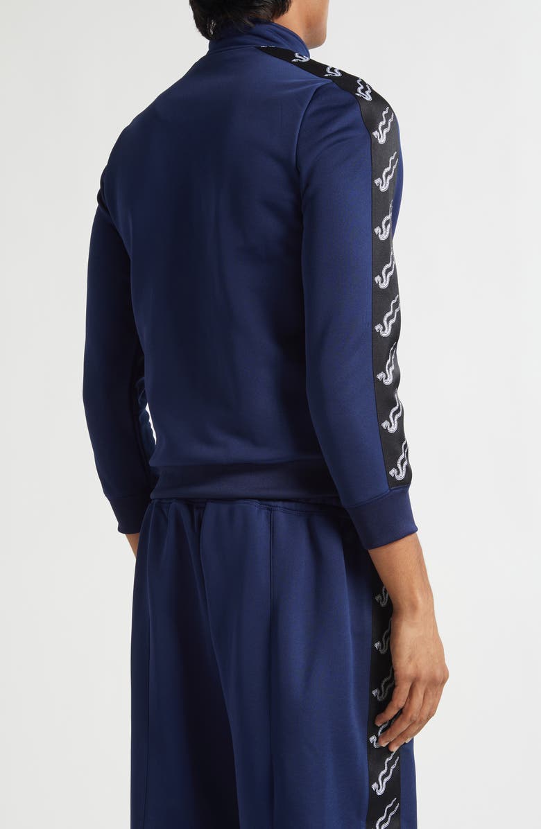 LU'U DAN Shrunken Track Jacket, Alternate, color, Deep Navy