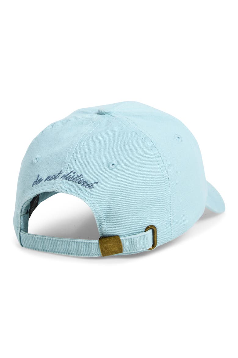 Day Off Canvas Baseball Cap, Alternate, color, BLUE