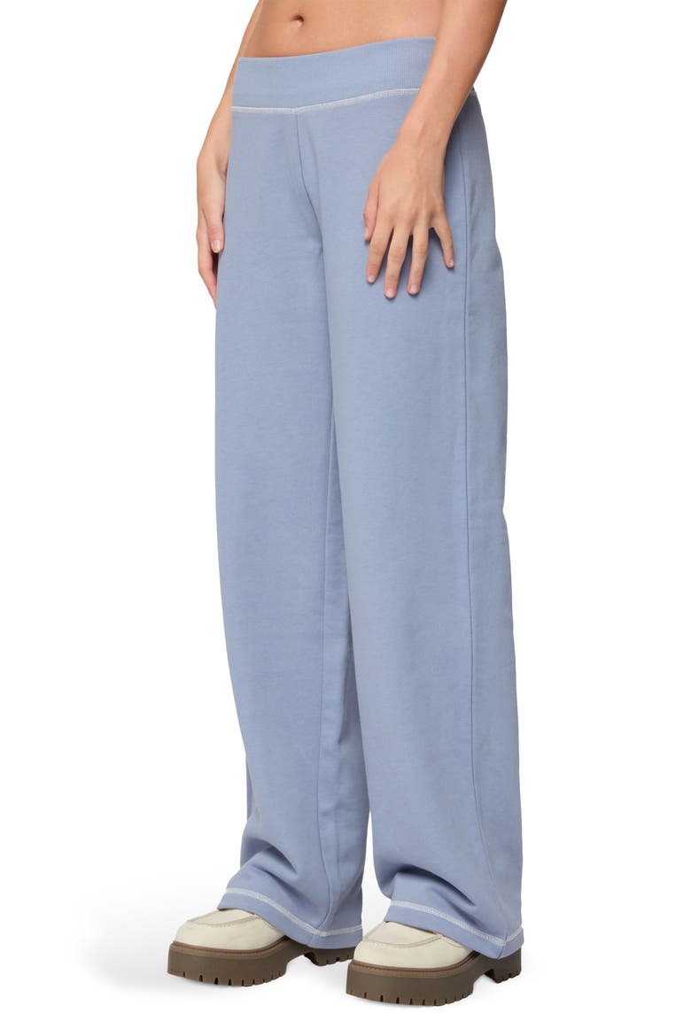 Miami Babe Cotton Sweatpants, Alternate, color, BLUE