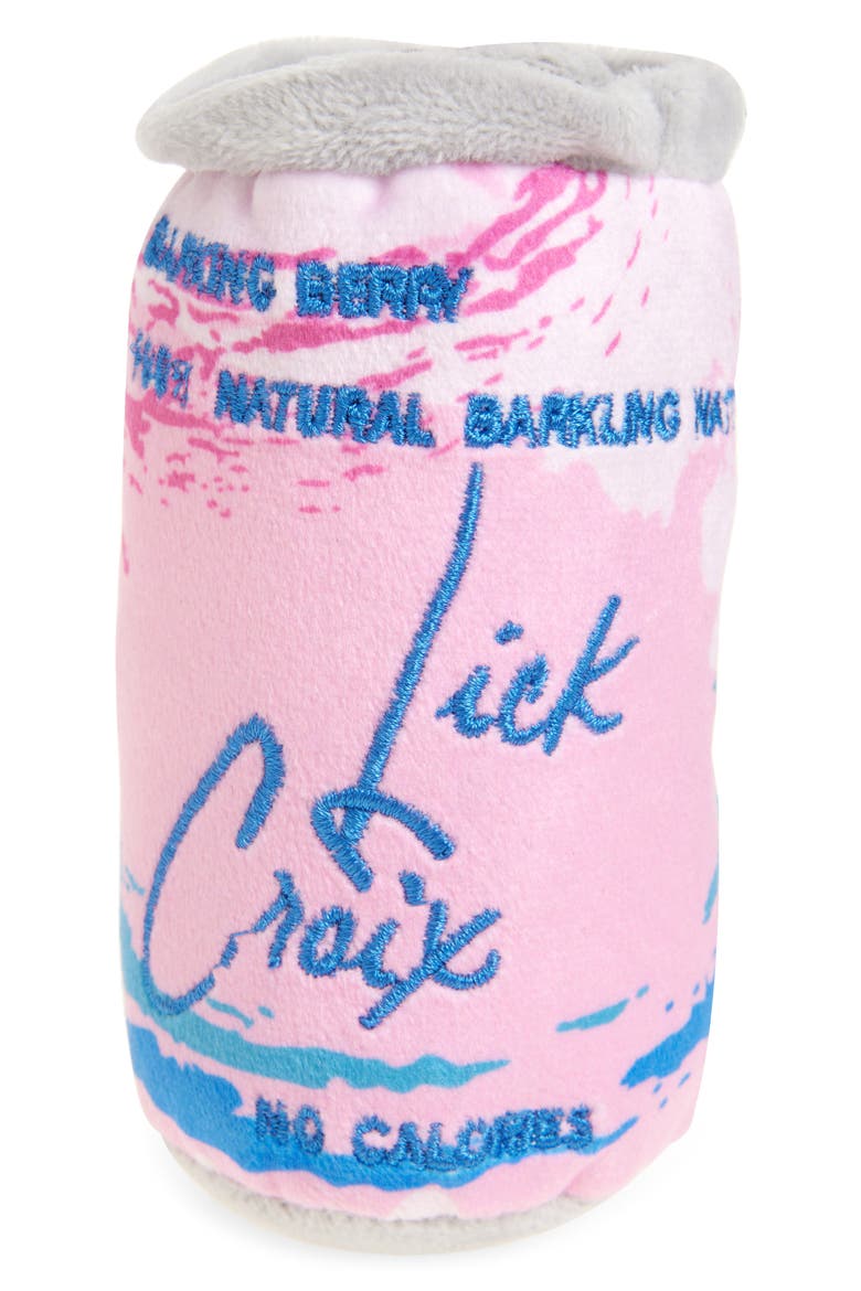 LickCroix Barkling Water Dog Toy, Main, color, PINK