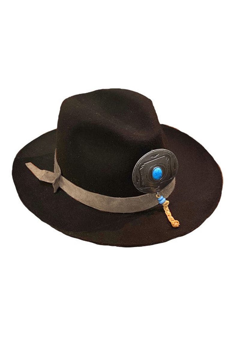 Clarita Merino Wool "Cowboy" Hat, Main, color, BROWN