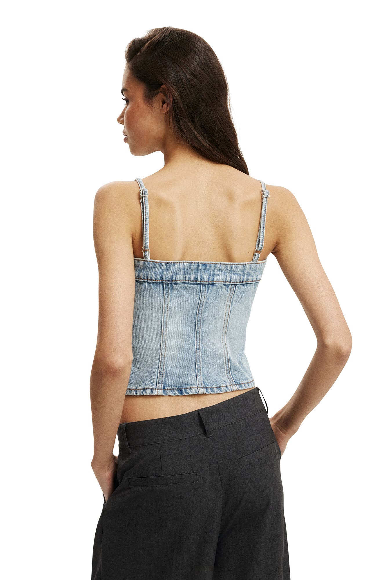 Women's Willow Denim Corset - image 2
