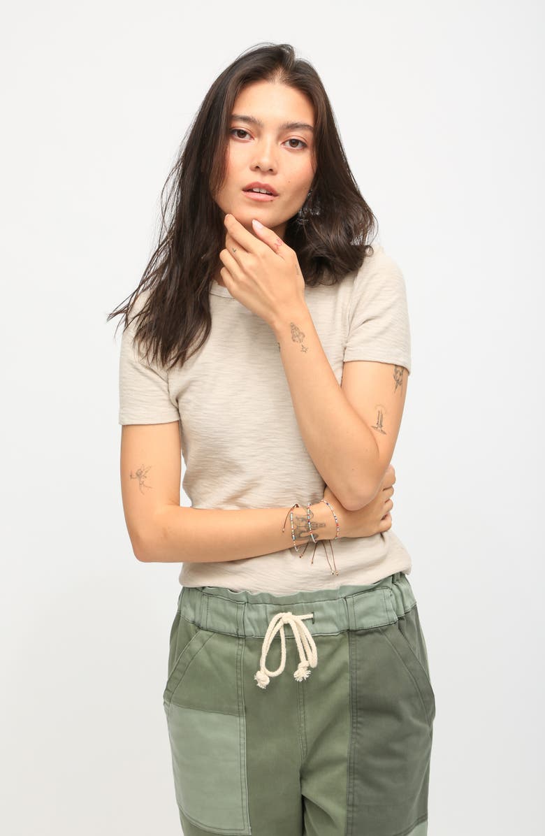 Electric & Rose '90s Cotton T-Shirt, Alternate, color, Stone