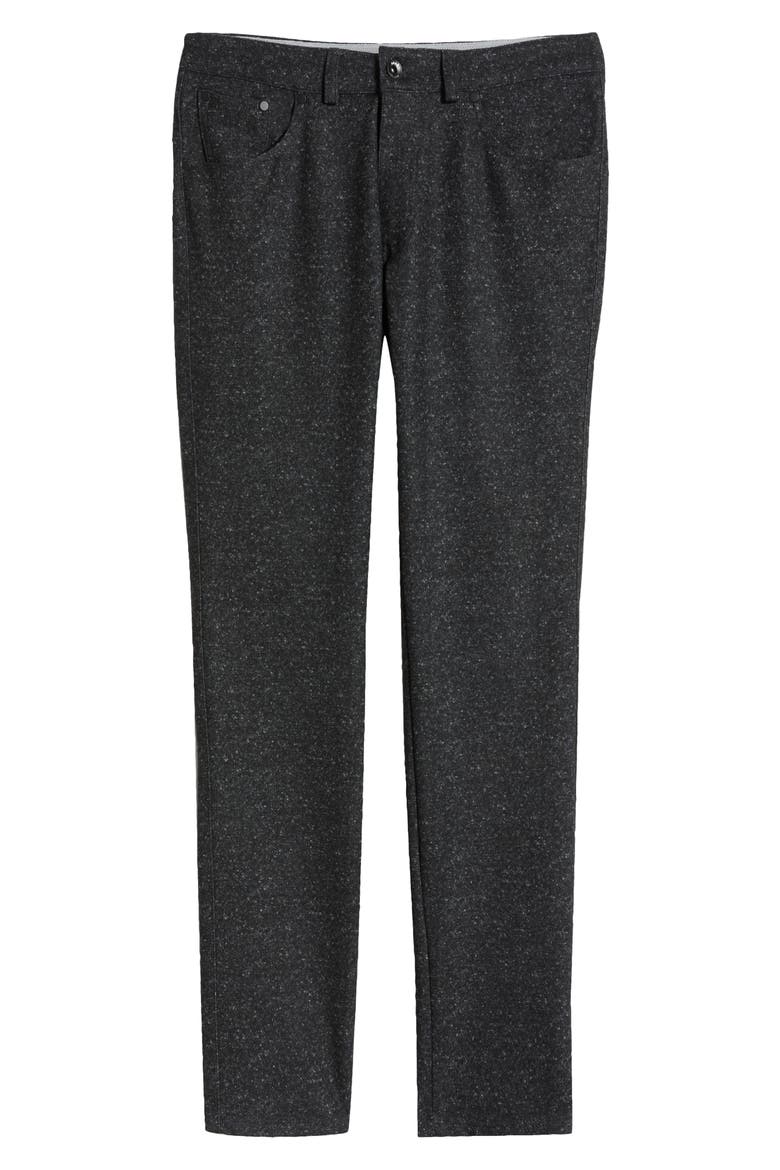 Chuck Hi-Flex Modern Fit Five-Pocket Pants, Alternate, color, CEMENT