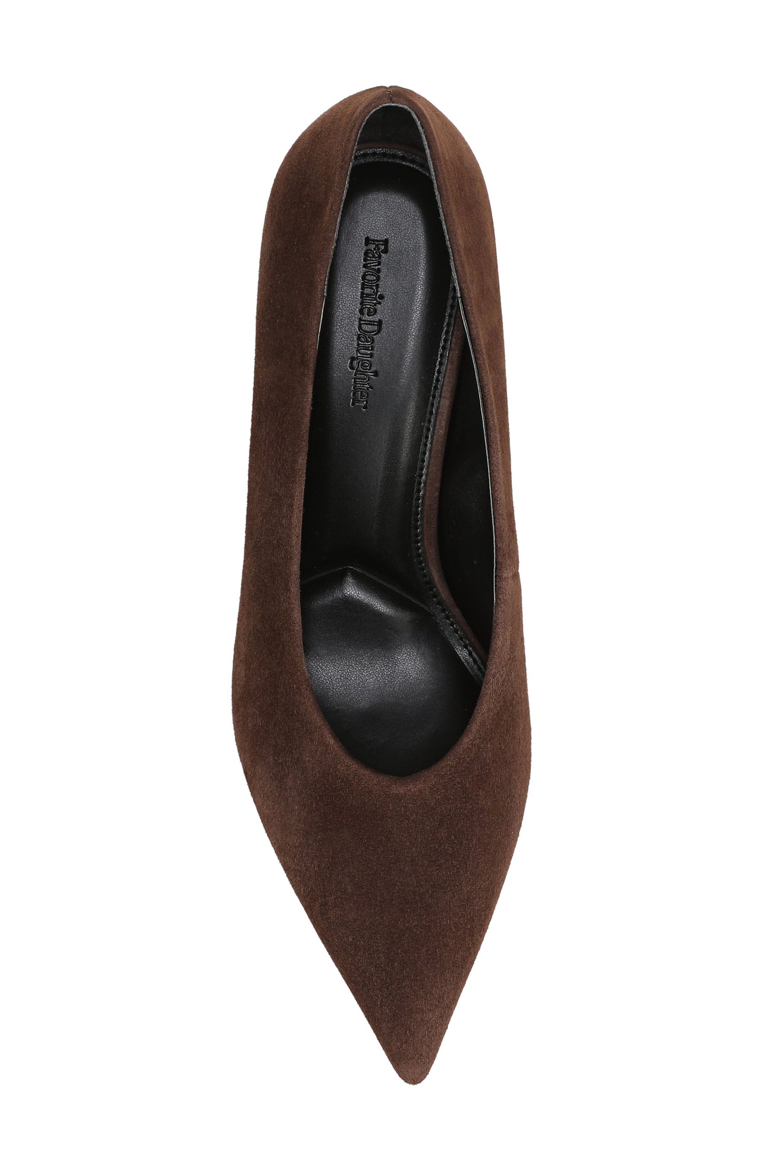 Zoe Pointed Toe Pump, Alternate, color, COFFEE BEAN