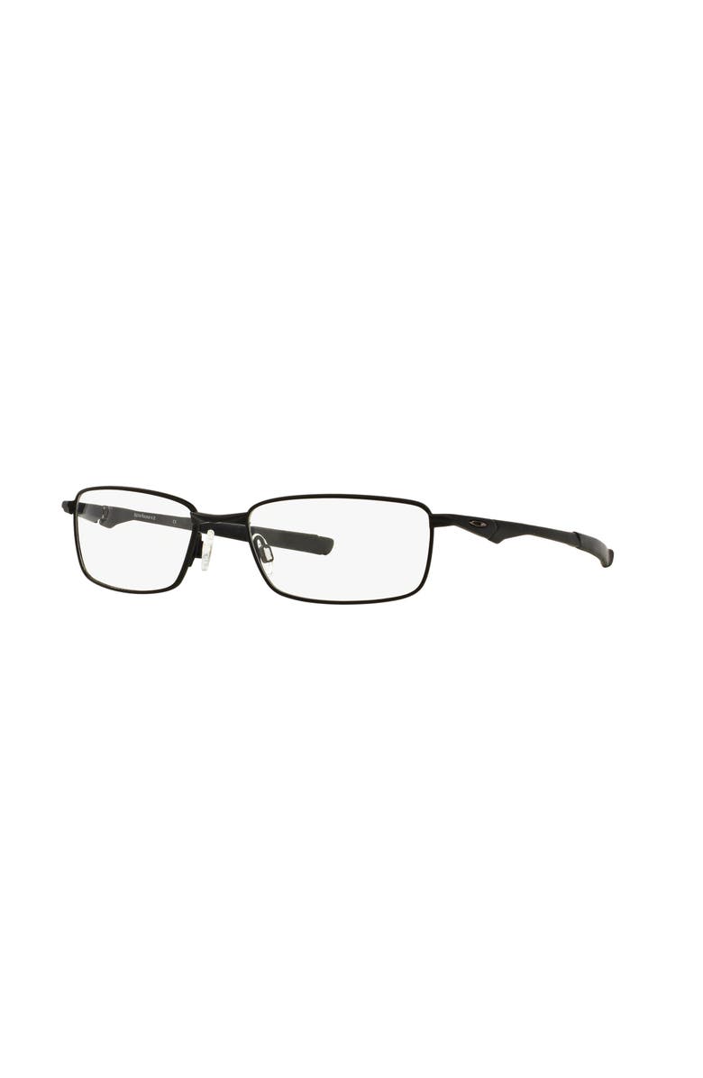 Oakley 53mm Rectangle optical glasses, Main, color, Black