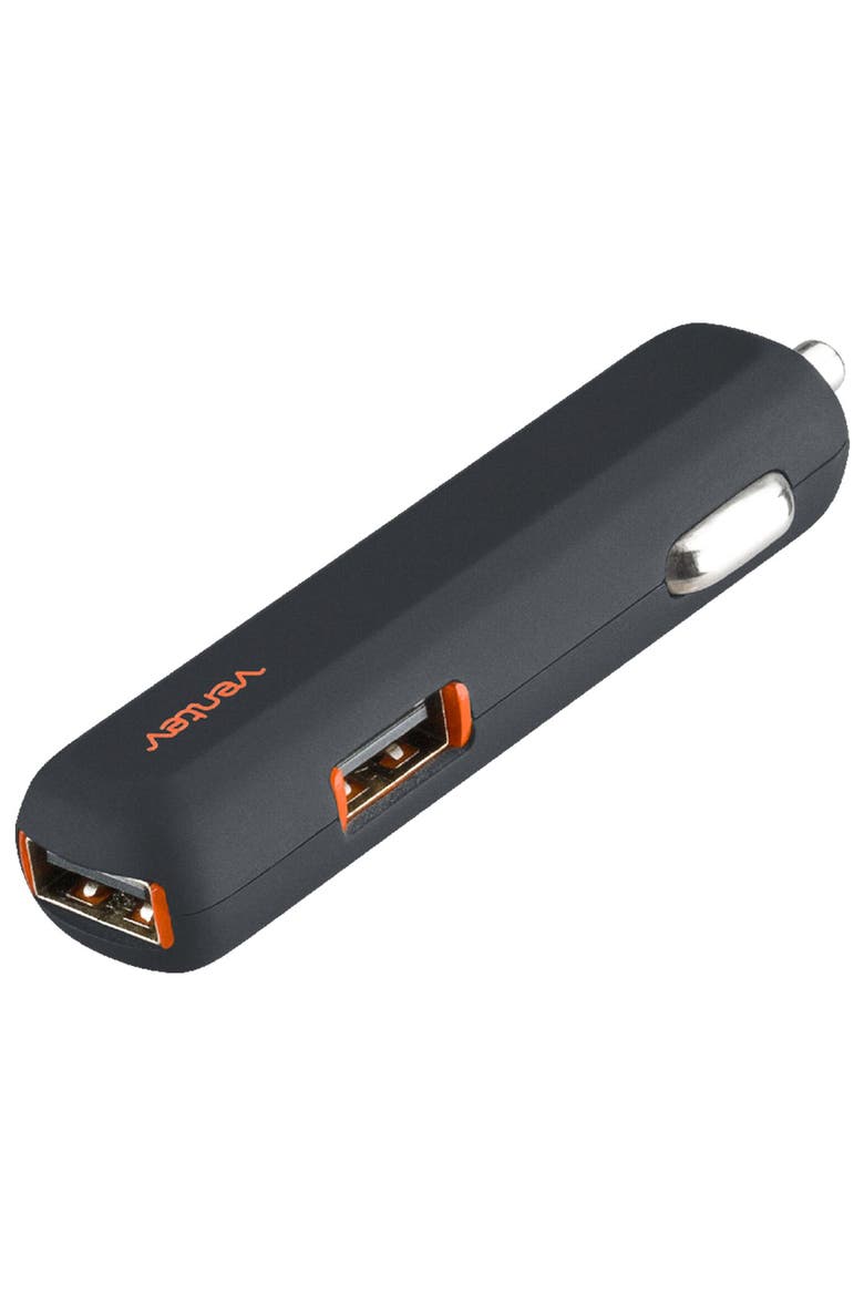 24W ULTRAFAST USB-A Dual Mini Car Charger and USB-A to Micro-USB Cable, Alternate, color, Grey