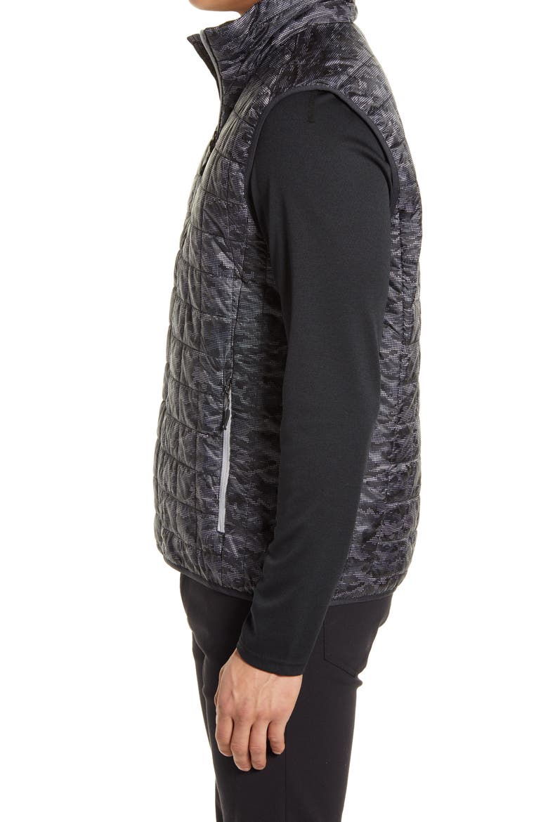 Rainier PrimaLoft® Printed Vest, Alternate, color, BLACK
