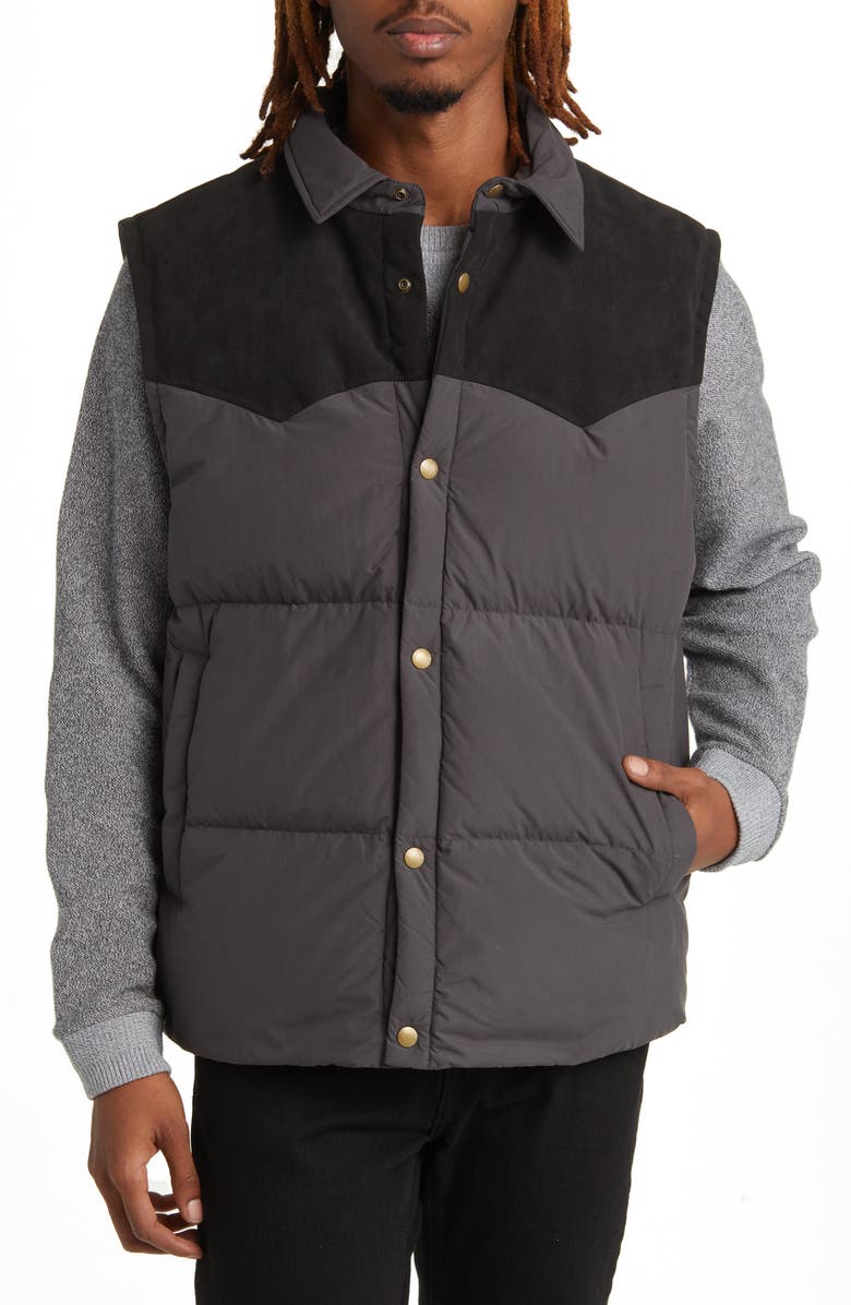 ONE OF THESE DAYS x Woolrich Western Puffer Vest, Alternate, color, 
