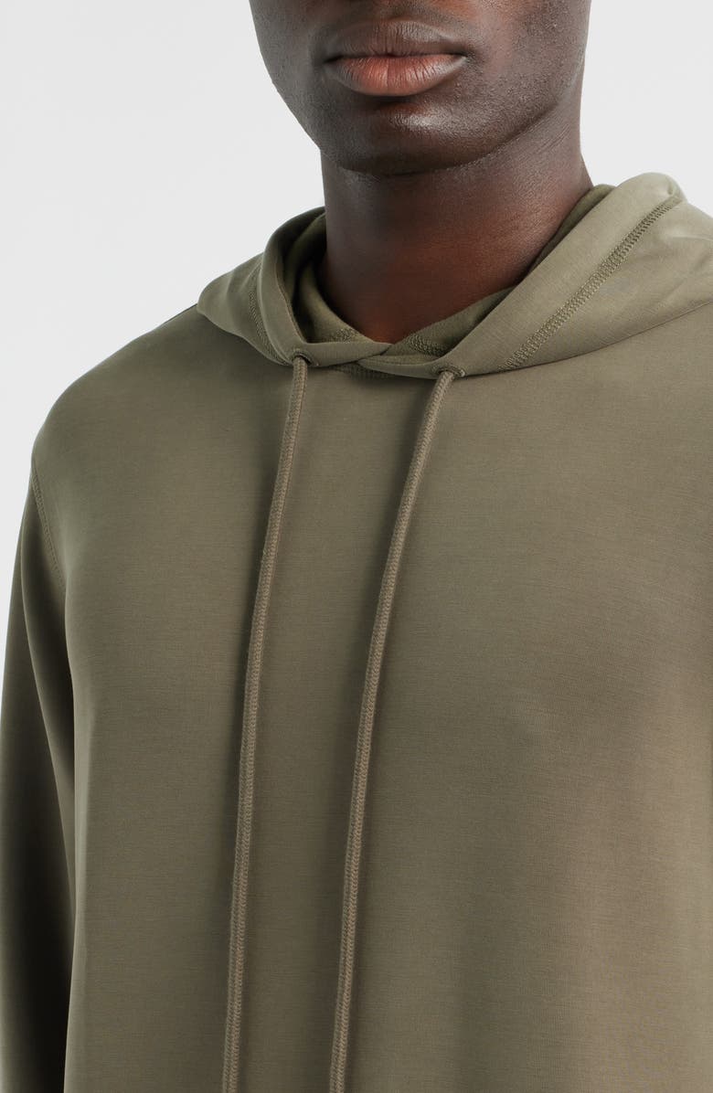 Daniel Buchler Supersoft Hoodie, Alternate, color, Olive