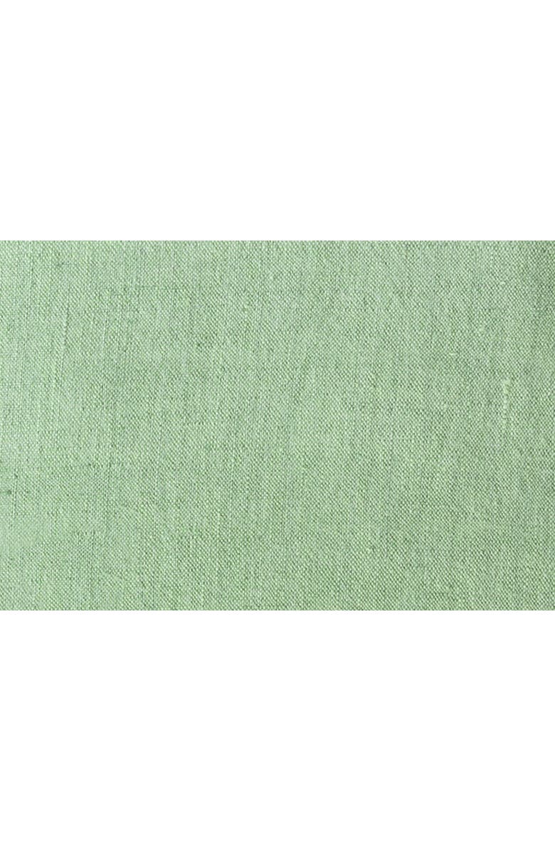 Anaya Fringe Soft Linen Euro Pillow with Down Insert, Alternate, color, 