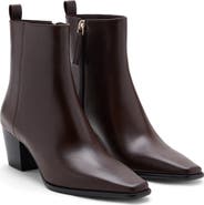 MANGO Hielo1 Leather Ankle Boot